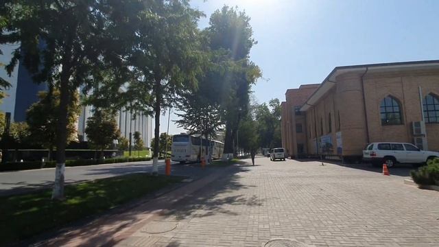 Uzbekistan Tashkent Прогуляемся! Амир Темур Куранты гостиница Узбекистан ресторан Бахор смотреть онлайн