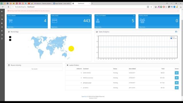 Шаблон Fooder - пиццерия на OpenCart 2.3 за 15 минут - урок 8 смотреть онлайн