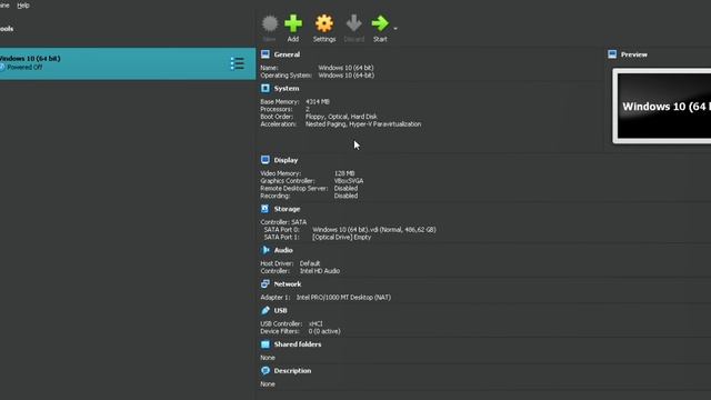 Virtual Machine Oracle VM VirtualBox Manager смотреть онлайн