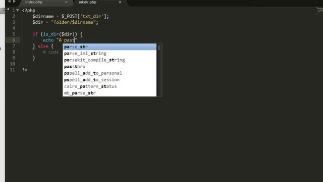 Parte 1 - Criando pastas - Manipulando pastas/diretórios e arquivos com PHP смотреть онлайн