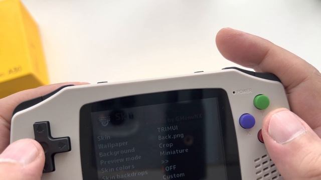 Powkiddy A30 Mini GBA Handheld Unboxing