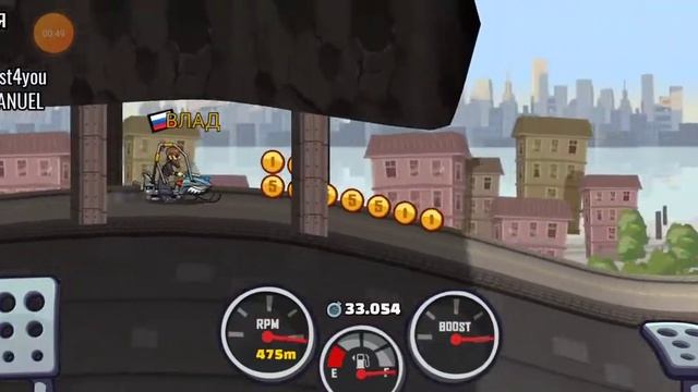 Hill Climb Racing 2 Забытое шоссе. Снегоход смотреть онлайн