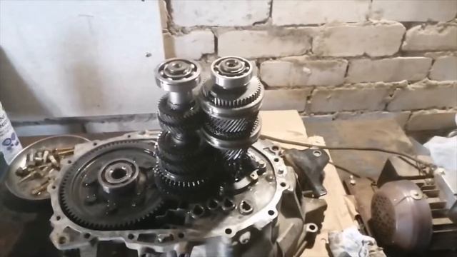 Mitsubishi Lancer 9 2004 г.в. ДВС 1,6 4G18. Сборка МКПП. Часть 3/3. смотреть онлайн