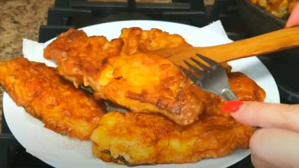 Я не устаю готовить РЫБУ по этому рецепту! Вкусно и просто! Сочная рыба в кляре! смотреть онлайн