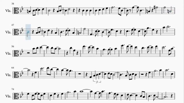 Viola Sheet Music: How To Play Simple And Clean (Kingdom Hearts) By Utada Hikaru