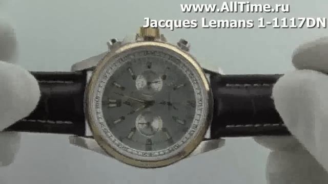 Мужские наручные швейцарские часы Jacques Lemans 1-1117DN смотреть онлайн