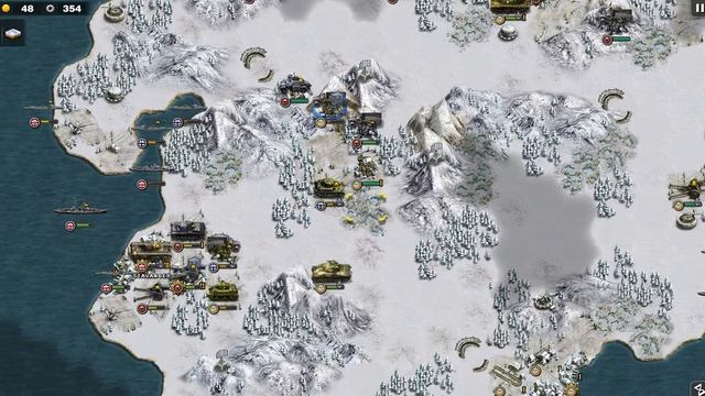 Glory of Generals walkthrough - Western Front (Allies): Norway Campaign смотреть онлайн