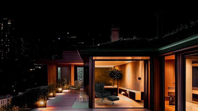 Soothing Piano at Rooftop Lounge with Lightnings ⚡️ Relaxing Piano Music for Study, Work & Sleeping смотреть онлайн