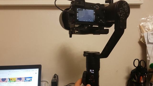 Zhiyun Crane 2 управление выдержкой, диафрагмой и ISO на камерах Sony