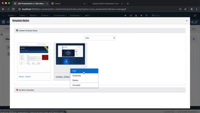 JSN PowerAdmin 2 Tutorials - Video 1: Getting Started смотреть онлайн