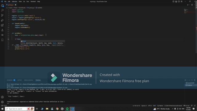 how to make jarvis desktop assistent in python| #python #codding #ai #pythonprojects смотреть онлайн