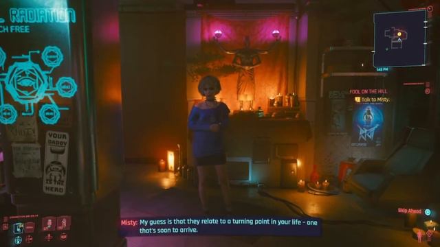 Cyberpunk 2077 collecting all the tarot cards this is what will happen смотреть онлайн