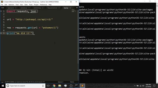 Python BC Spring 2018 Day 3 смотреть онлайн