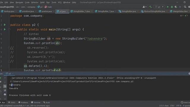 Java StringBuilder All working explained in detail || Java tutorial || Strings concept смотреть онлайн