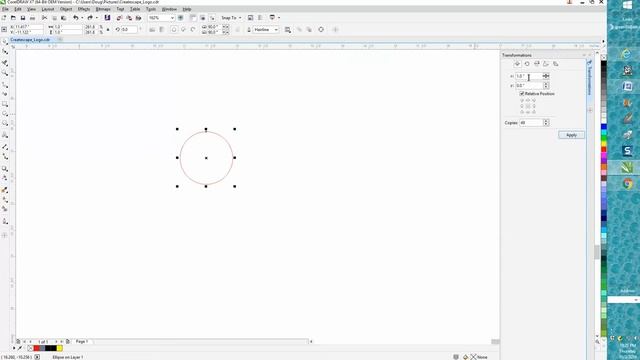 Corel Draw Tips & Tricks Transformation Docker PART 5 смотреть онлайн