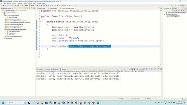 26. Java Constructor, ways to create object смотреть онлайн