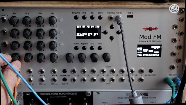 BRANDNEW JOMOX MOD FM // DIViNG DEEPER // VCA+VCF 100% ANALOG // No Talking