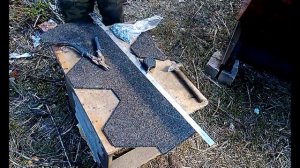 Делаем баню бочку Часть 7 - Кровля