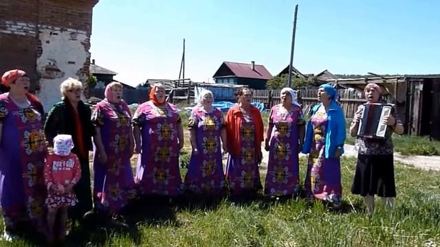 "От печки", народный ансамбль "Радуга" Ширяевского МО 3 июня 2018 г. смотреть онлайн
