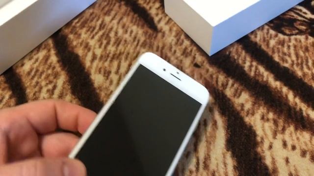 Распаковка Iphone 6s 64gb Silver
