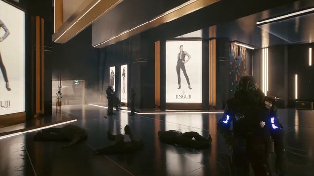Cyberpunk 2077 Joining MaxTac . смотреть онлайн