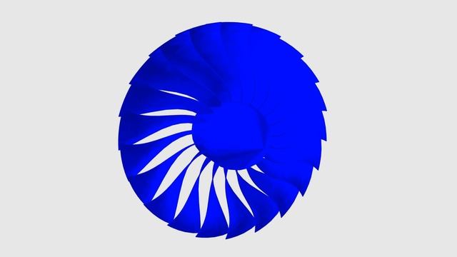 Jet Engine Metal Fatigue Failure Simulation (Exploding Turbofan Rolls-Royce Trent 1000) смотреть онлайн
