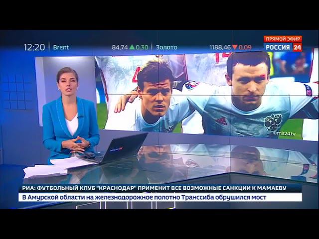 Россия 24: Павел Колобков о ситуации с Мамаевым и Кокориным смотреть онлайн