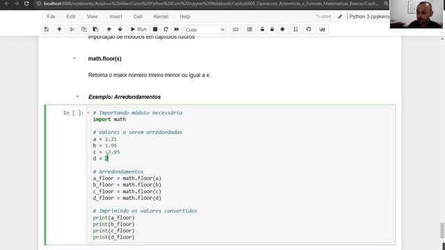 Arredondamentos e Manipulações de Variaveis Float no Python (CPyJN) смотреть онлайн