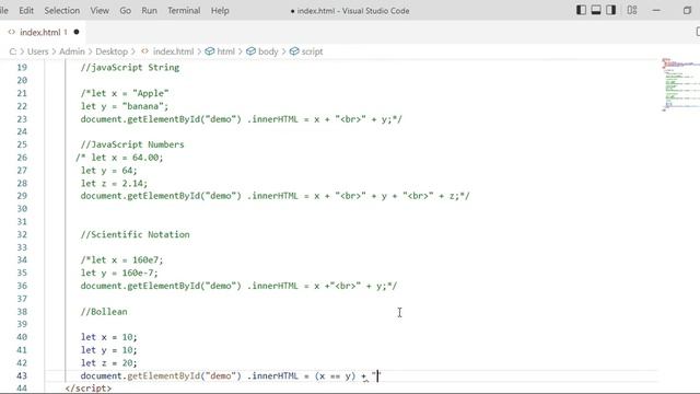 Web Development - Lecture-17 | JavaScript Data types in Hindi | JavaScript смотреть онлайн