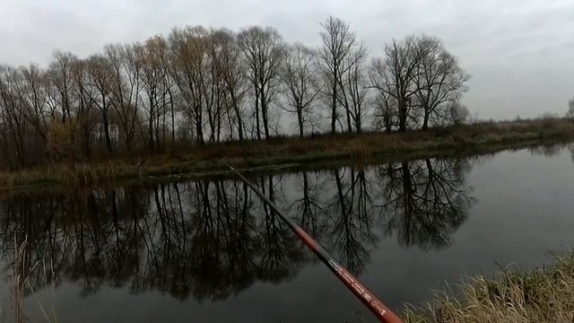 Ловля с боковым кивком на летнюю удочку !!! смотреть онлайн