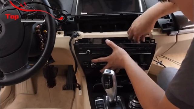 BWM 7 Series radio upgrade F01 F02 2009-2015 Screen Stereo replacement carplay installation смотреть онлайн