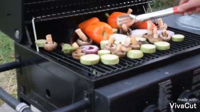 Овощной салат на гриле смотреть онлайн