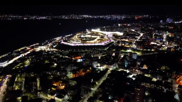 Красивый Нижний Новгород. Парк 800 летия, набережная федоровского, Кремль, стрелка смотреть онлайн