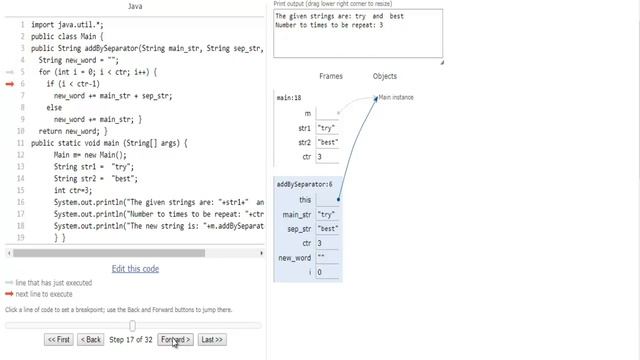 w3resource.com: Java String Exercise-77 смотреть онлайн