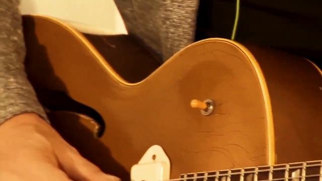 (my personal) 1957 Gibson ES-295 all gold, Part2 смотреть онлайн