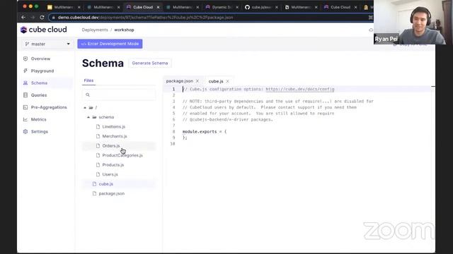 Guide to Multitenancy in Cube смотреть онлайн