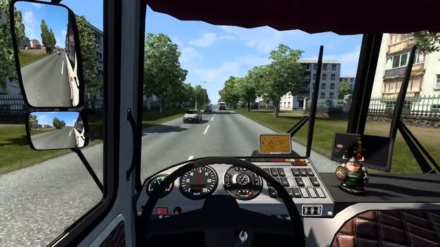 EuroTruck Simulator 2 (Москва-Курск) Автобус ПАЗ-4234