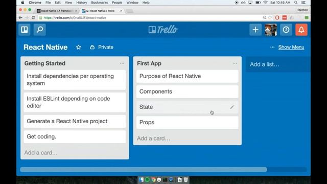 1 - Introduction Course Roadmap in React Native смотреть онлайн