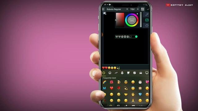 How To Use Ios Emoji In Alight Motion Any Android Phone | Alight Motion Me Ios Emoji Kaise Use Kare