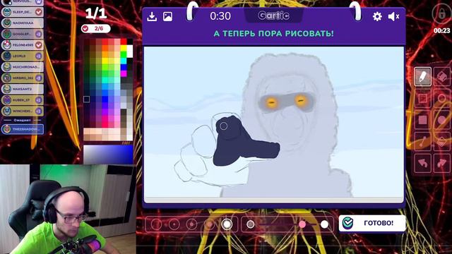 Стрим одного экрана.Gartic phone, Terraria, The Messenger, Car Mechanic Simulator 2018, Деечки смотреть онлайн