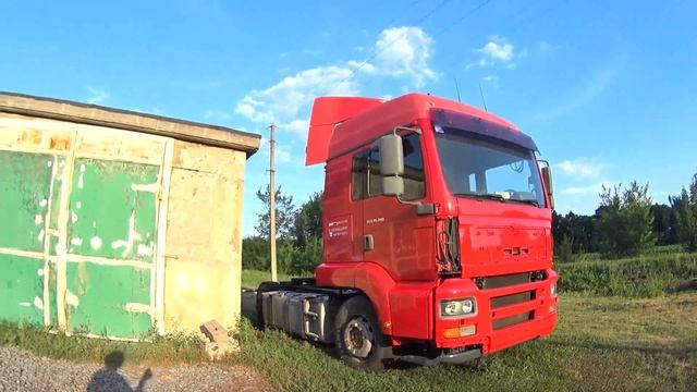 Збірка кабіни MAN TGA після фарбування та полірування. смотреть онлайн