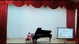 К Черни Этюд № 4 До мажор опус 299 исп.  Кучина Ульяна