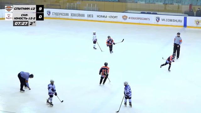 13.03.2022 Спутник-12-2 - СКА-Юность-12-2. Первенство Свердловской области | Live in Sport смотреть онлайн