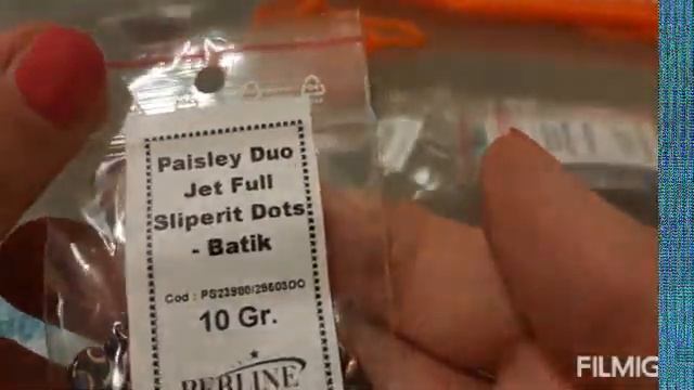 Nuove Finiture Paisley E Ginko Perline Fantasy