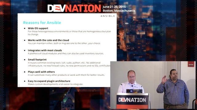 DevNation 2015 - DeKoenigsberg & Christoffersen - Seamlessly integrating cloud technologies смотреть онлайн