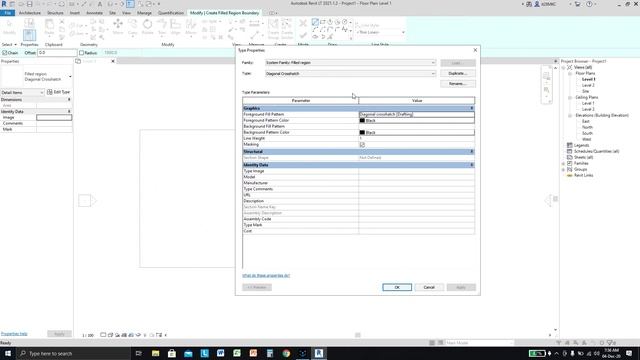 Using AutoCAD hatch in Revit смотреть онлайн