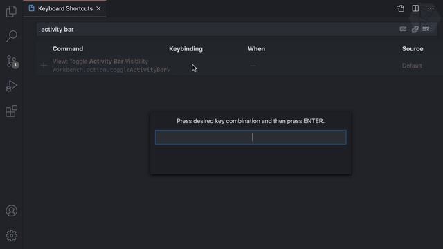 05 Visual Studio Code - sidebar key bindings смотреть онлайн
