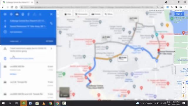 How to Save Google Maps Location Direction as a PDF File on Desktop Web Browser смотреть онлайн
