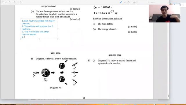 SPM Physics Radioactivity (Tutorial of Understanding Nuclear Energy Part 2/2) смотреть онлайн