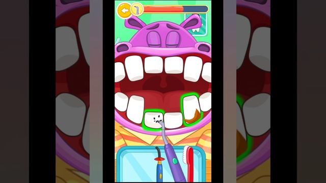 Children's doctor: Dentist Gameplay Walkthrough iOS, Android Kids True TV смотреть онлайн